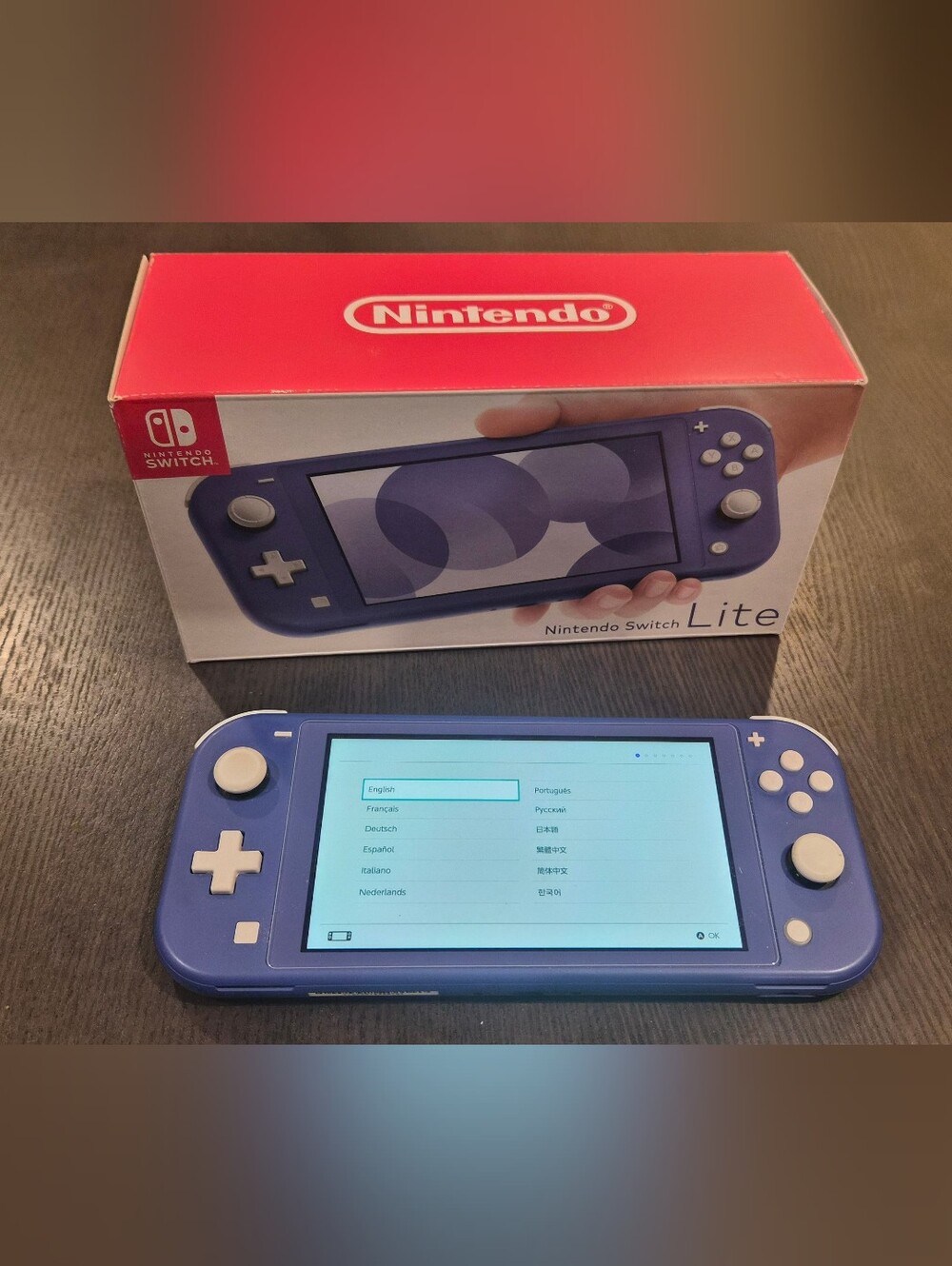 Nintendo Switch Lite Purple Handheld Console